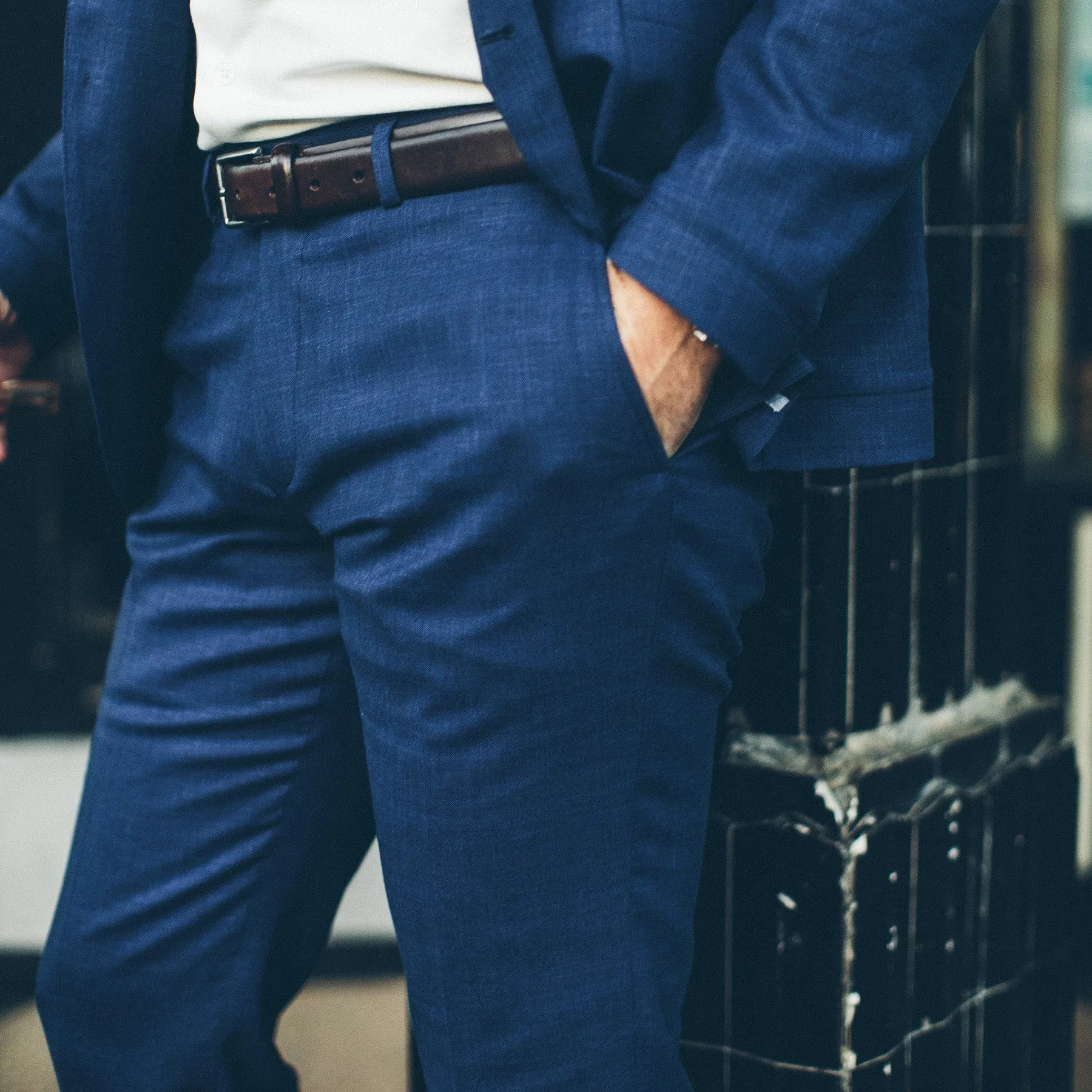 The Telegraph Trouser in Cobalt