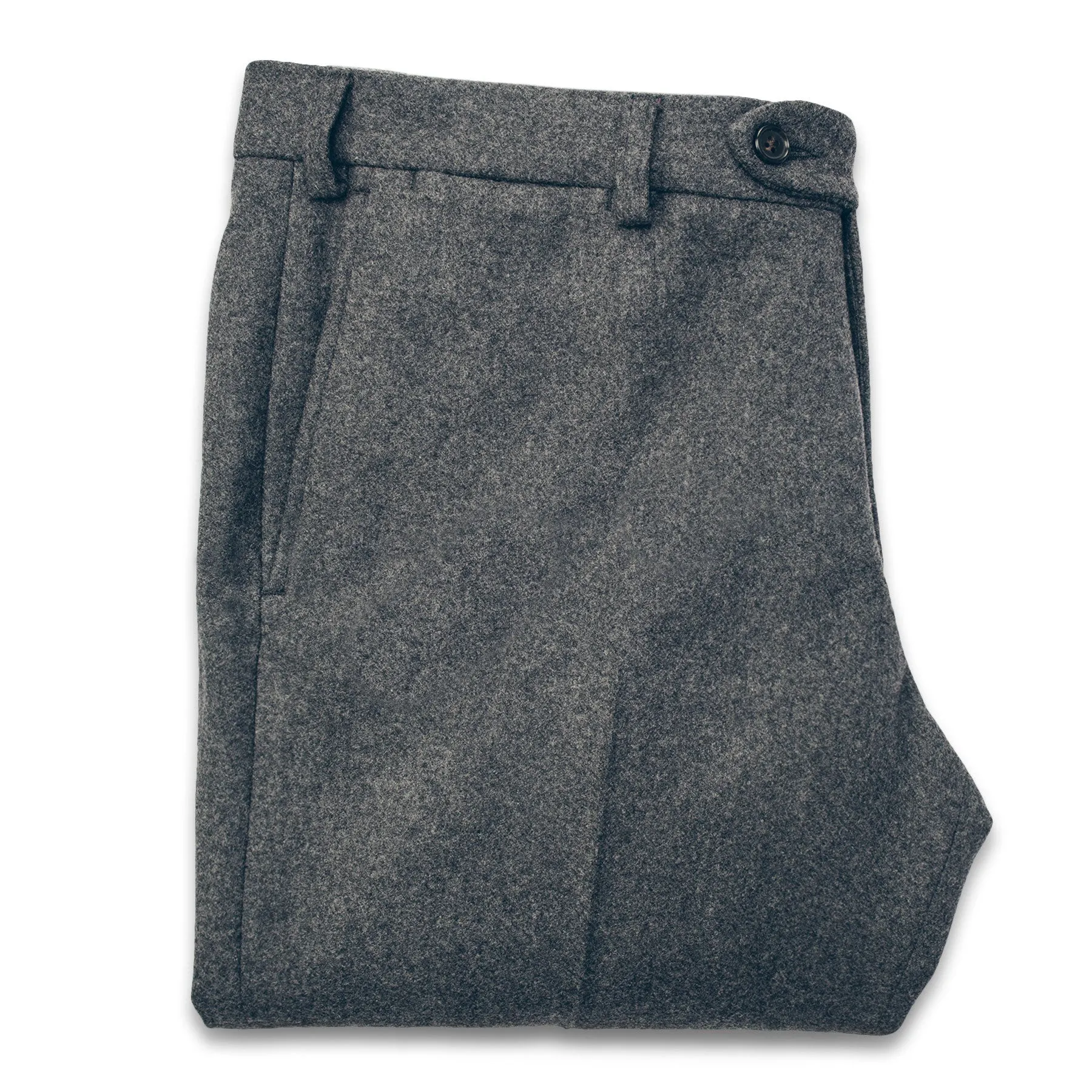 The Telegraph Trouser in Grey Wool