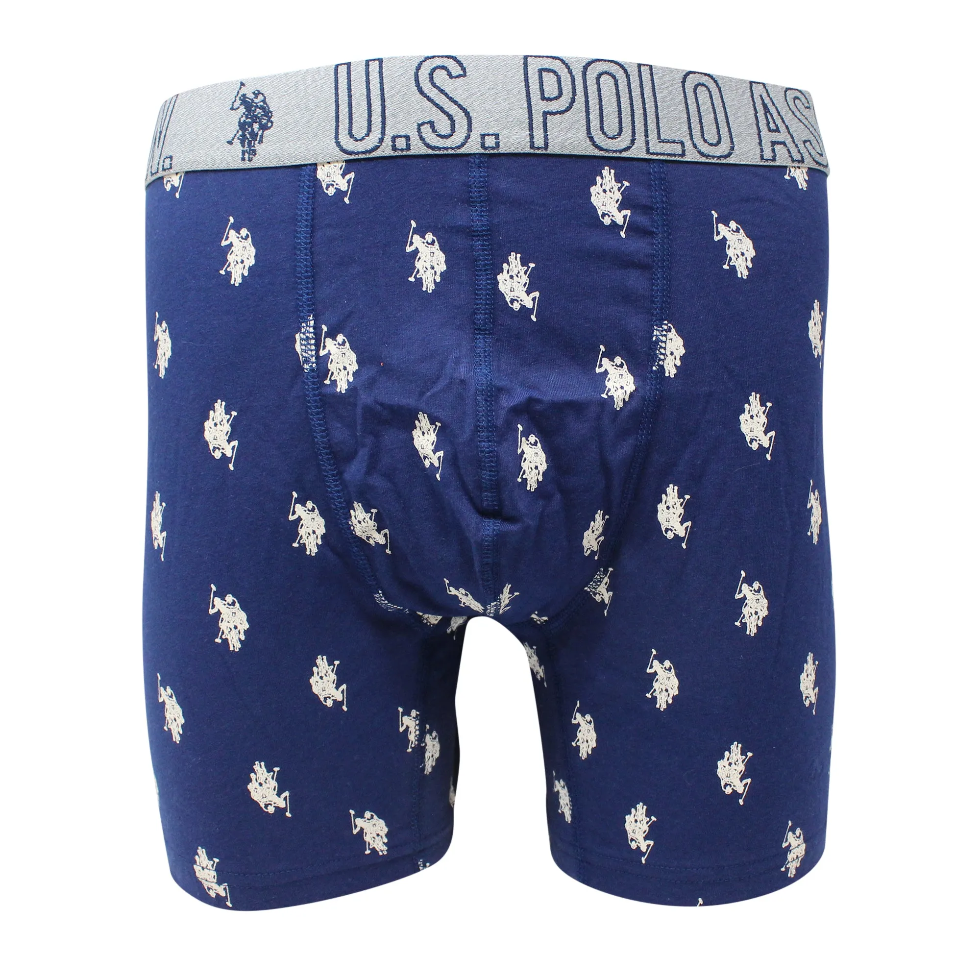 U.S. Polo Assn. Men's 4-Pack Cotton Stretch Boxer Briefs