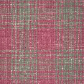 Westwood Hart Pink with Grey Plaid Wool Linen Silk Blend Men's Sportcoat