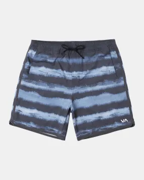 Yogger Hybrid 17 Athletic Shorts - Furry Stripe Midnight