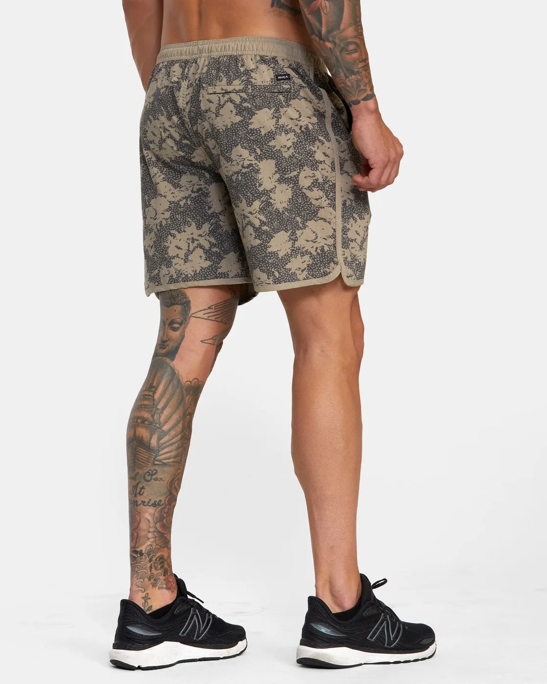 Yogger Hybrid 17 Athletic Shorts - Knockout Dark Khaki