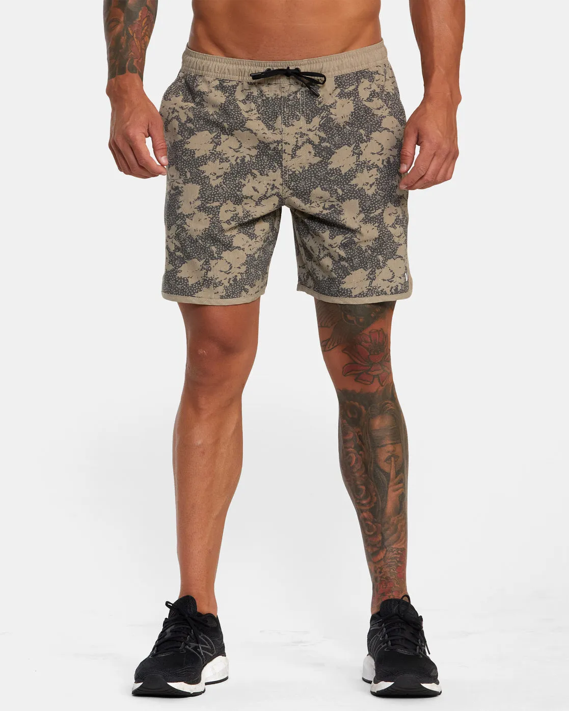 Yogger Hybrid 17 Athletic Shorts - Knockout Dark Khaki