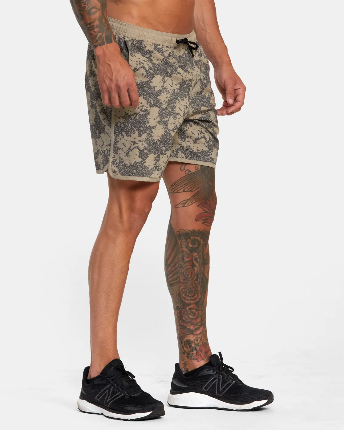 Yogger Hybrid 17 Athletic Shorts - Knockout Dark Khaki