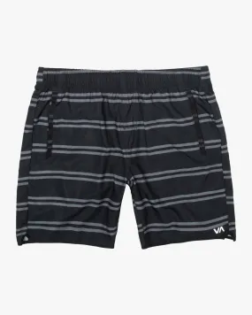 Yogger IV 17 Athletic Shorts - Black Stripe