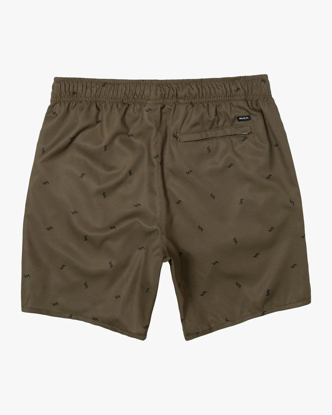 Yogger IV 17 Athletic Shorts - Tossed Va Olive