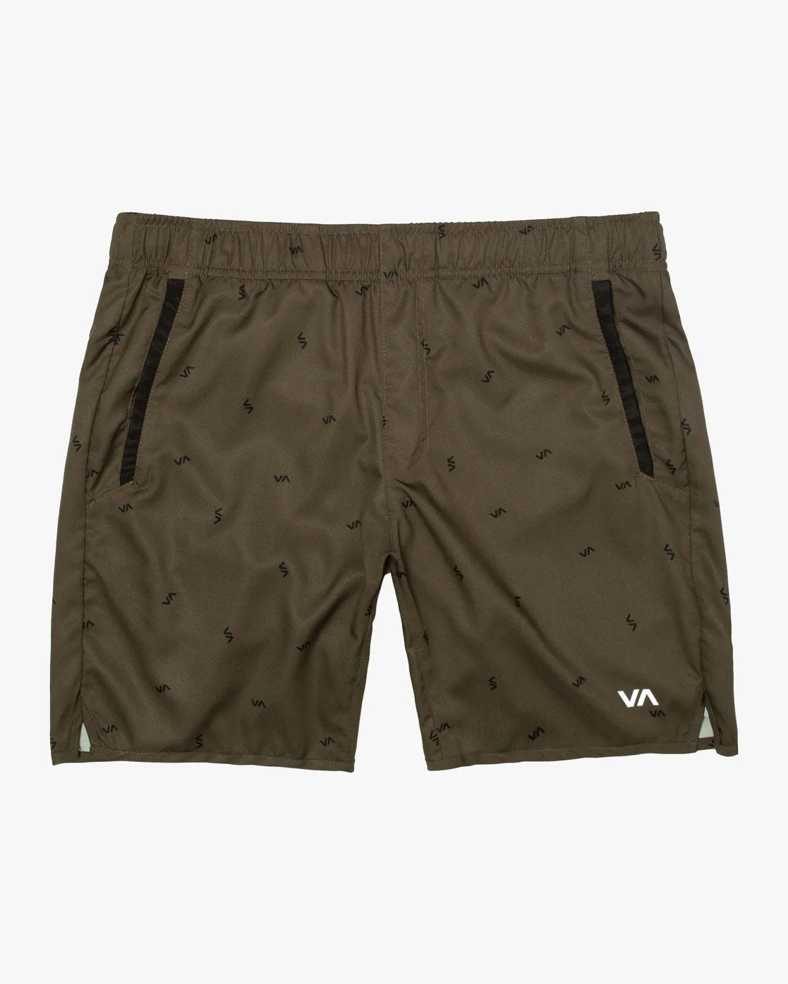 Yogger IV 17 Athletic Shorts - Tossed Va Olive