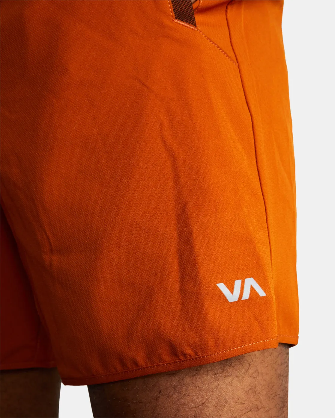 Yogger Stretch 17 Athletic Shorts - Dark Amber