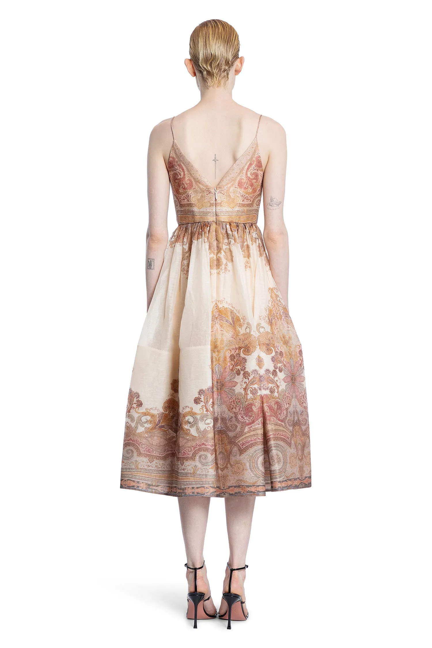 ZIMMERMANN WOMAN BEIGE DRESSES